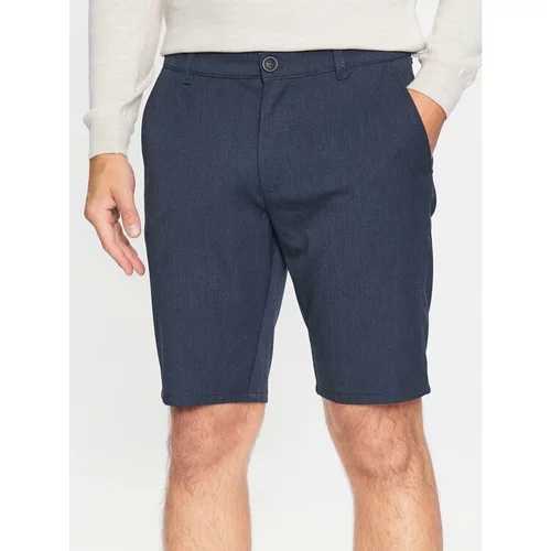 Alpina Kratke hlače iz tkanine 21200394 Mornarsko modra Slim Fit