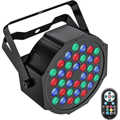 GDJRTTK RGB LED PAR Reflektor 72W Disco Luč Cene