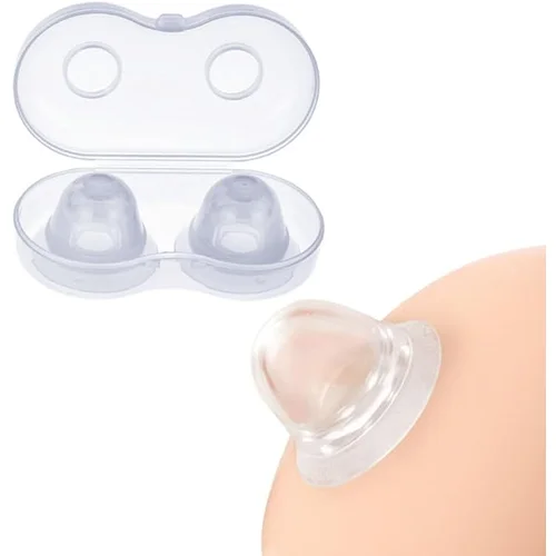 SuperLove Bliss Pressure Nipple Suckers Transparent