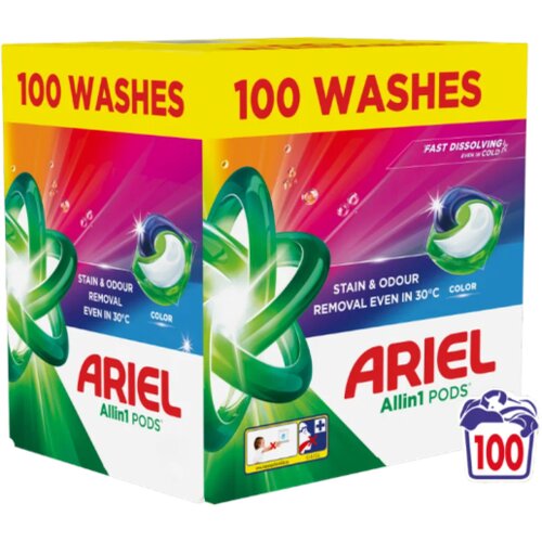 Ariel Color Fresh All-in-1 PODS gel kapsule za pranje rublja, 100 kom XXL Slike