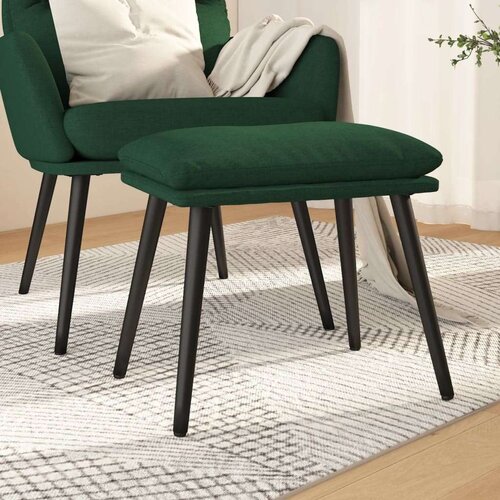  Tabure tamnozeleni 45 x 29 5 x 35 cm od tkanine Slike