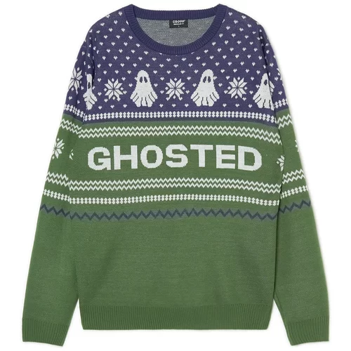 Cropp - Božični pulover - Kaki