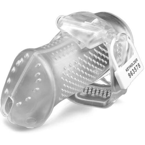 Brutus Air Mesh Cage Chastity Cage Clear Slike