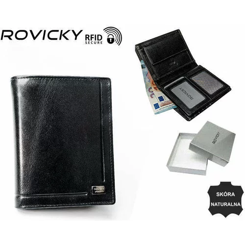 Fashion Hunters ROVICKY RFID leather wallet