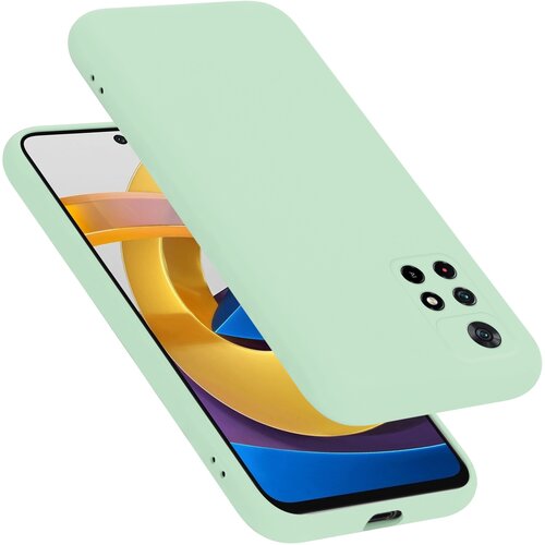 Cadorabo Ohi&scaron;je, združljiv s Xiaomi v tekoči svetlo zeleni barvi - za&scaron;čitni pokrov iz fleksibilnega silikona TPU, (20602892) Cene