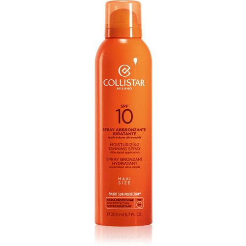 Collistar special perfect tan moisturizing tanning spray zaščita pred soncem za telo 200 ml Cene
