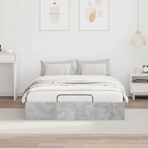  Otoman krevet s pohranom Beton 193 x 120 x 25 cm Iverica Slike
