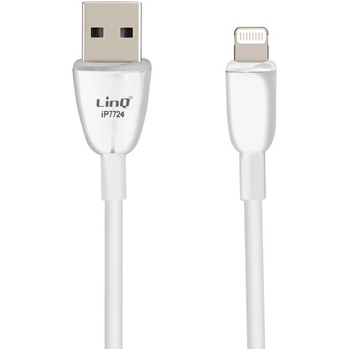 LINQ Kabel USB v Lightning 3A, hitro polnjenje in sinhronizacija 1,2 m, Bela, (5000220147) Cene