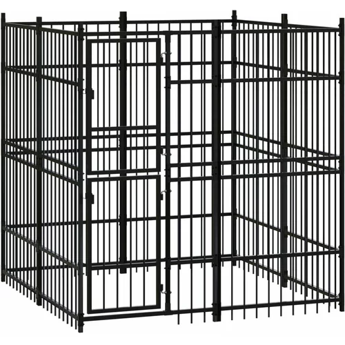  vanjski kavez za pse čelični 3 69 m²