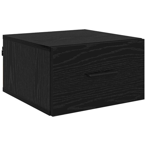  Noćni ormar Crni hrast 35 x 35 x 20 cm Konstruirano drvo Slike
