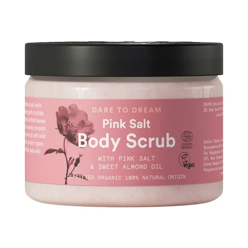 Urtekram soft wild rose pink salt piling za telo
