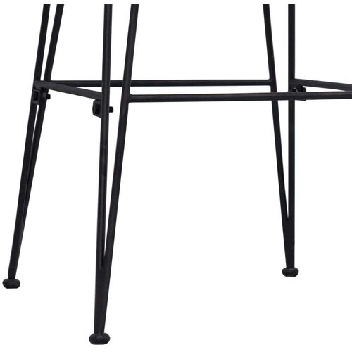  Barski stolac 44 x 46 x 91 cm Cijev željeza promjera 10 mm - Prirodna Cijene