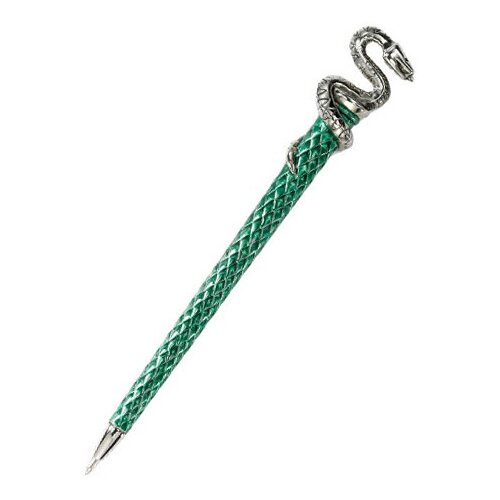 The Noble Collection - HARRY POTTER - SLYTHERIN PEN SILVER PLATED Slike