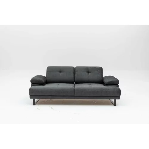 Balcab Home Tamno siva sklopiva sofa 199 cm Mustang –