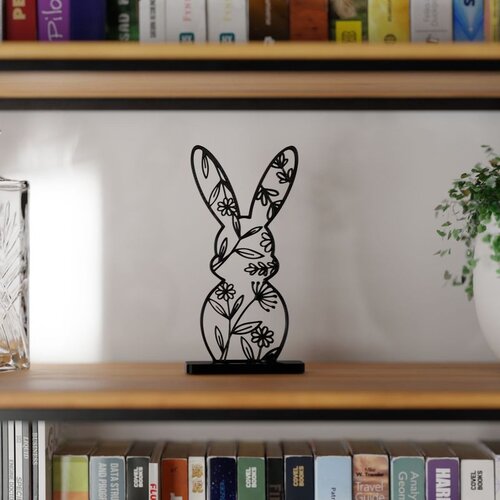 Bunny Dekorativni element, crni Cijene