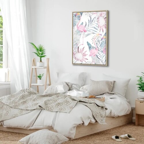  Slika - Exotic Fog (1 Part) Vertical 60x90 U prirodnom drvenom okviru Slike