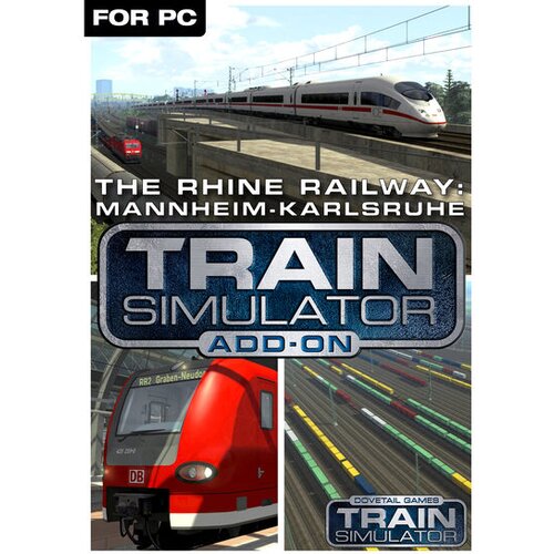Steam Train Simulator: The Rhine Railway: Mannheim - Karlsruhe Route (DLC) (PC) Key EUROPE Cene
