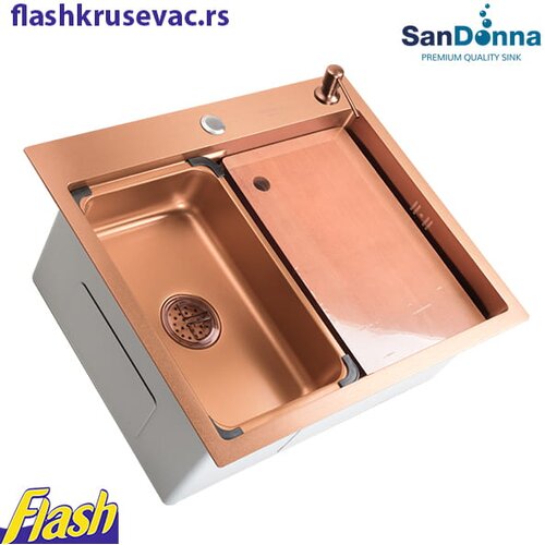  Bakarna INOX Sudopera (SET) - SanDonna - HD6050R Cene