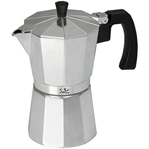 JATA italijanski kuhalnik za kavo CCA6 * srebrna aluminij 6 skodelice, (21062524) Cene