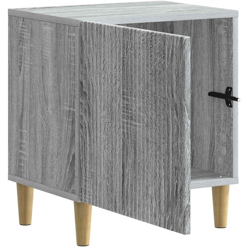  Noćni ormar Siva sonoma 43 x 34,5 x 50 cm Konstruirano drvo Slike