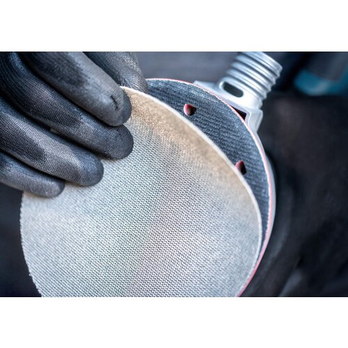 Bosch EXPERT M480 brusna mreža za rotacione brusilice od 125 mm, granulacija 120 - pakovanje od 5 komada - 2608900673 Slike