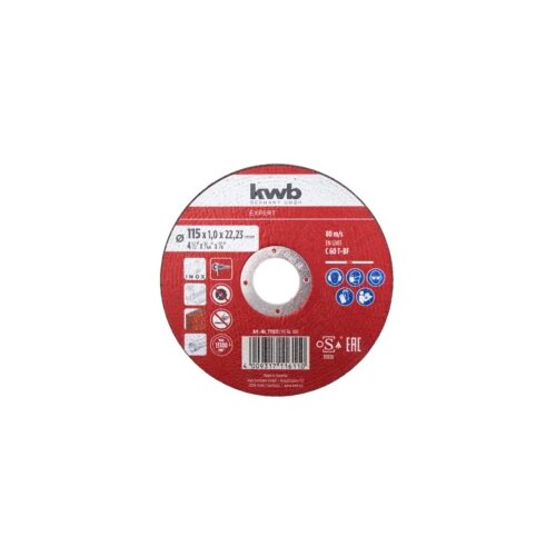KWB univerzalna rezna ploča za metal, kamen i plastiku 115 x 1.0 mm 49711611 Cijene