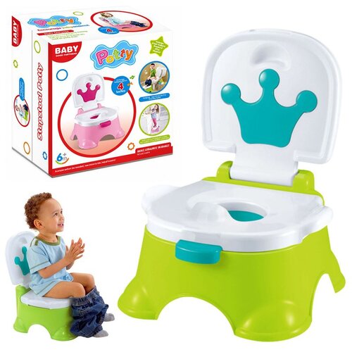  Interaktivni zeleni kahlica s plavom krunom, glazbeni WC za malu djecu 5 u 1 Cijene