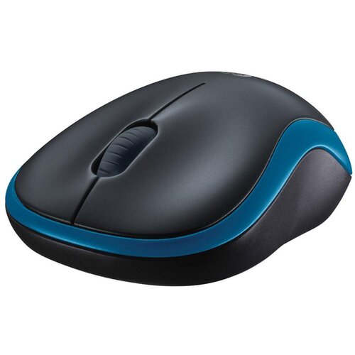 Logitech Brezžična optična mi&amp;scaron;ka 185 (modra) Slike