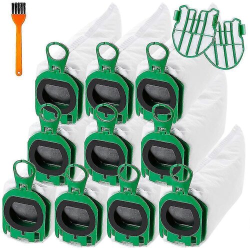 INORCO Vrečka za prah z za&amp;scaron;čito motorja, združljiva z dodatki za brezžične sesalnike Vorwerk Kobold Vb100 Fp100, (21853828) Slike