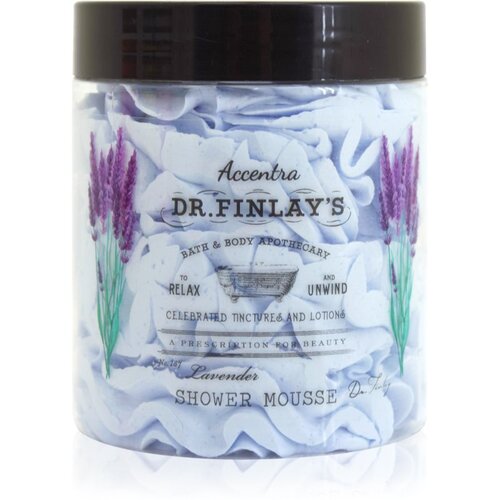 Accentra Dr. Finlay&amp;acute;s Shower Mousse pjena za tu&amp;scaron;iranje s mirisom Lavender 200 g Slike