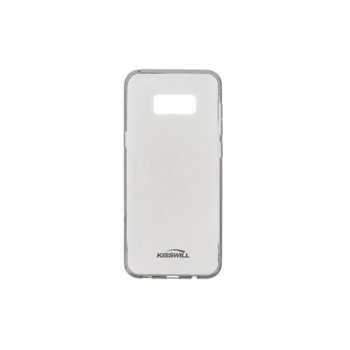 Kisswill silikonski ovitek za samsung galaxy A5 / A8 2018 A530 - prozorno črn Cene