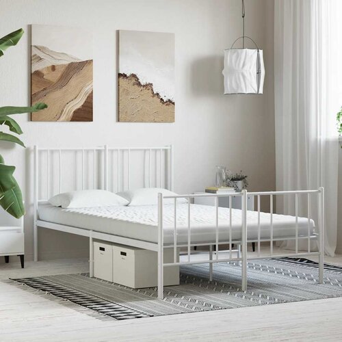  Madrac od pjene bijeli 120x220 cm 7 zona tvrdoća 20 ILD Slike