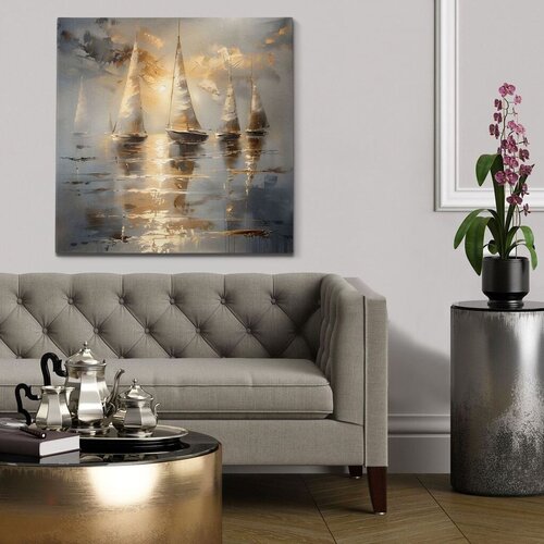 Wallity Zidna slika KNV10273, 70x70 cm Cene