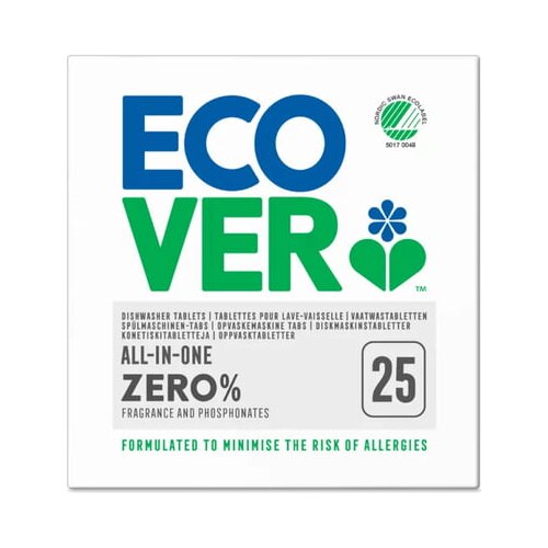 Ecover ZERO All-in-One tablete za pomivalni stroj Slike