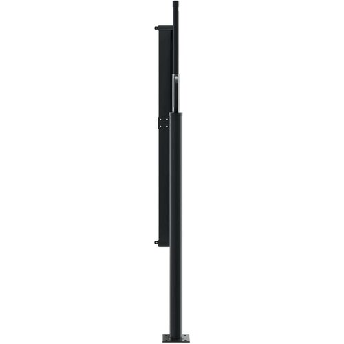 vidaXL Bočna tenda na uvlačenje crna 140 x 500 cm Cene