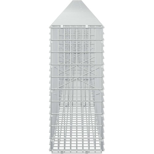  Gabion s žicom debljine 3,5 mm i mrežom 5x2,5 cm 1150x20x50 cm Slike