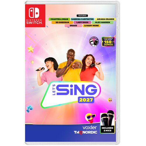 Lets Sing 2027 z dvema mikrofonoma (SWITCH) Slike