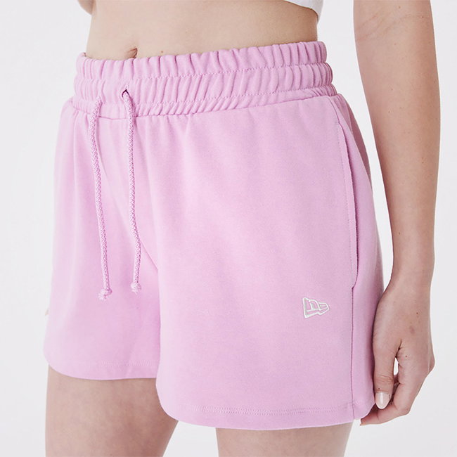 New Era Ženski &amp;Scaron;orts pink womens sweat shorts Slike