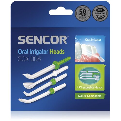 Sencor SOX 008 nadomestne glave za ustno prho For SOI 22x 4 kos Cene