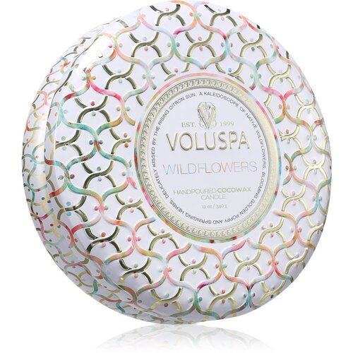 VOLUSPA Maison Blanc Wildflowers di&amp;scaron;eča sveča 340 g Slike