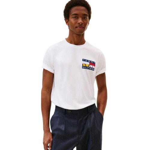 Tommy Hilfiger bela mu&amp;scaron;ka majica Slike