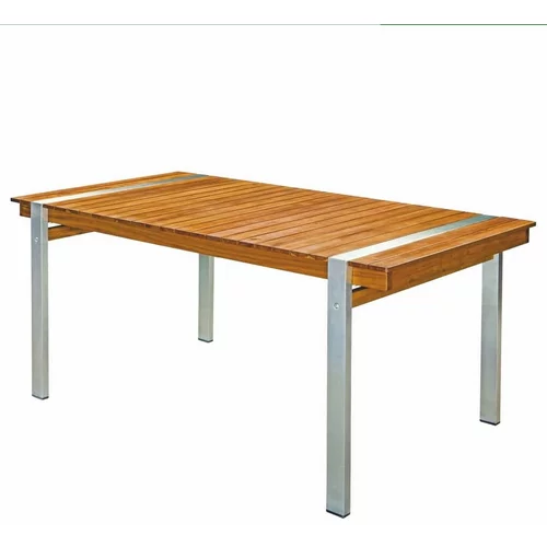 LDK Garden Vrtni blagovaonski stol od punog bagrema 100x220 cm Norah -