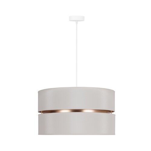  Duolla - Visilica na sajli DUO 1xE27/15W/230V &amp;Oslash; 40 cm krem/zlatna Slike