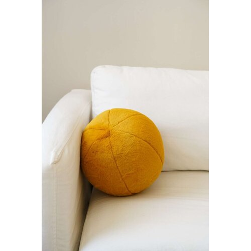 Aberto Design Dekorativni jastuk Pelus Top, 25x25x25 cm, Žuti Slike