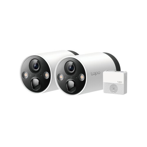 Tp-link brezžična zunanja nadzorna kamera Tapo C420S2 3,18mm dnevna/nočna WiFi 2K QHD črno/bela Slike