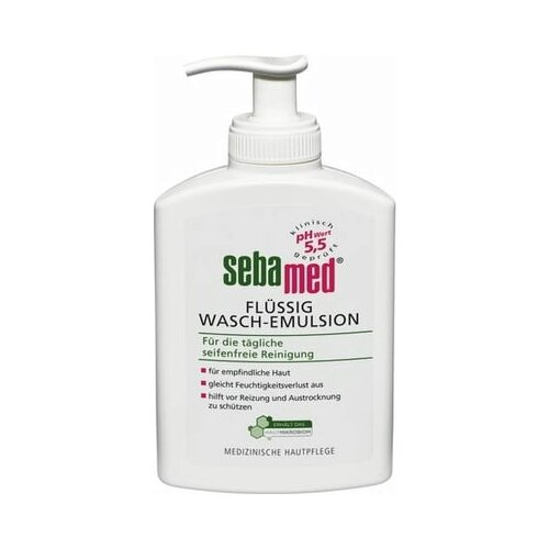 Seba Med Tekoča emulzija za prhanje - 200 ml Slike