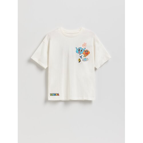 Reserved BOYS` T-SHIRT - krem Cijene