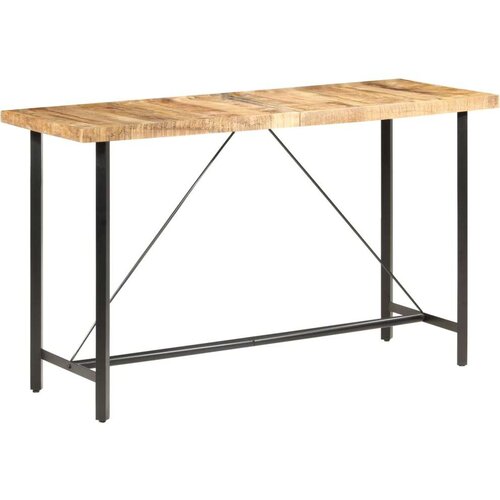 vidaXL Barska miza 180x70x107 cm robusten mangov les Cene