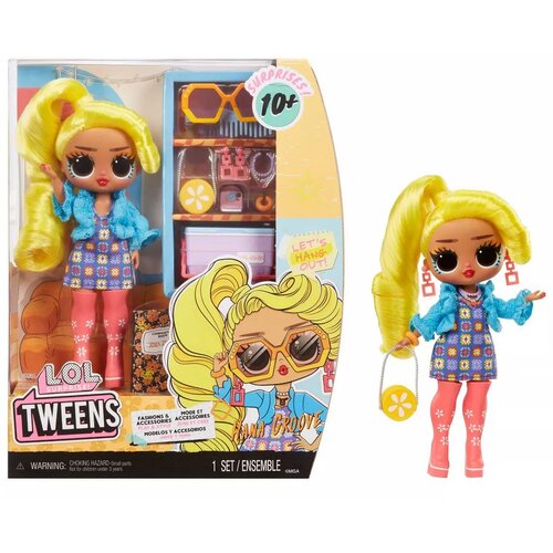 Lol MGA L.O.L. Presenečenje: Tweens - Lutka Hana Groove (591658EUC), (21382117) Slike