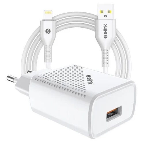 SLINK SL-EC40L Univerzalni punjac 12W sa Lightning kablom Cijene